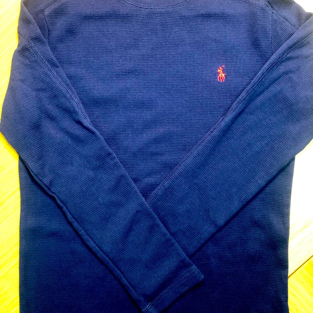Polo by Ralph Lauren Boys Waffle-knit Shirt